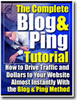 Thumbnail BLOG AND PING EBook MRR
